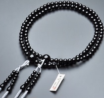 Japanese direct mail esotoism shenanjong number beads this style number beads official number beads black agate 108 beads