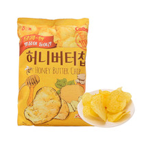 South Korea imported Haitai HONEY BUTTER potato chips 60gx2 3 6 pack Calbee HONEY BUTTER CHIP