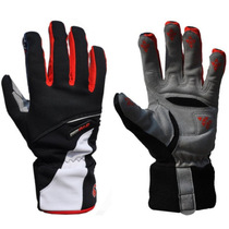 Windproof Gloves Winter Total Finger Grip Suede Gloves Bike Riding Long Finger Gloves Warm Gloves