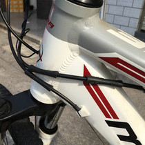 Car paint to prevent wire pipe friction bicycle line tube protective cover frame anti-scratch rubber sleeve head tube protective cover