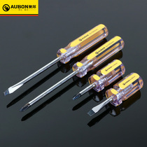 Obon hardware home screwdriver transparent crystal handle with cross screw screwdriver with magnetic screwdriver