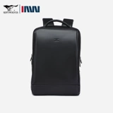 Septwolves, мужской рюкзак, кожаный ноутбук, вместительный и большой ранец для путешествий, бизнес-версия, из натуральной кожи, воловья кожа