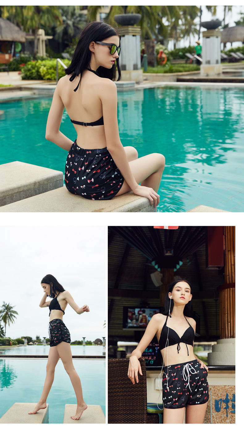 Yimeishan bơi trunks nam năm điểm tốc độ mùa hè khô lỏng cộng với phân bón XL bên bờ biển có thể được đưa ra vài bãi biển quần 	quần đi biển vàng	