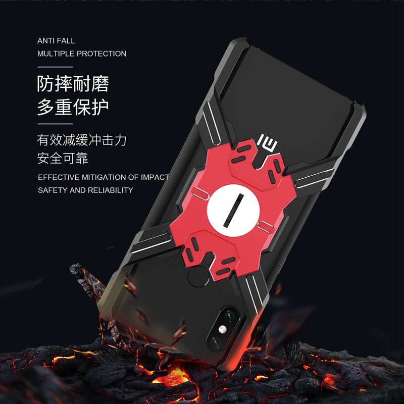 Kylin Armor Heroes Bracket Aluminum Metal Shell Case Cover for Xiaomi Mi 8 Explorer & Xiaomi Mi 8