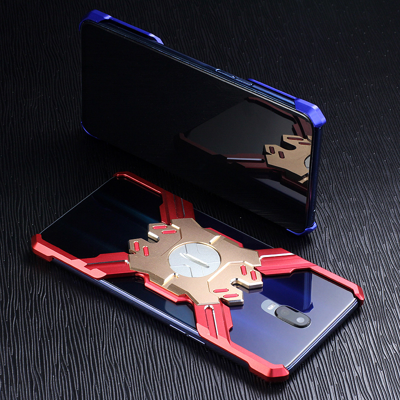 Kylin Armor Heroes Bracket Aluminum Metal Shell Case Cover for OPPO R17 Pro & OPPO R17