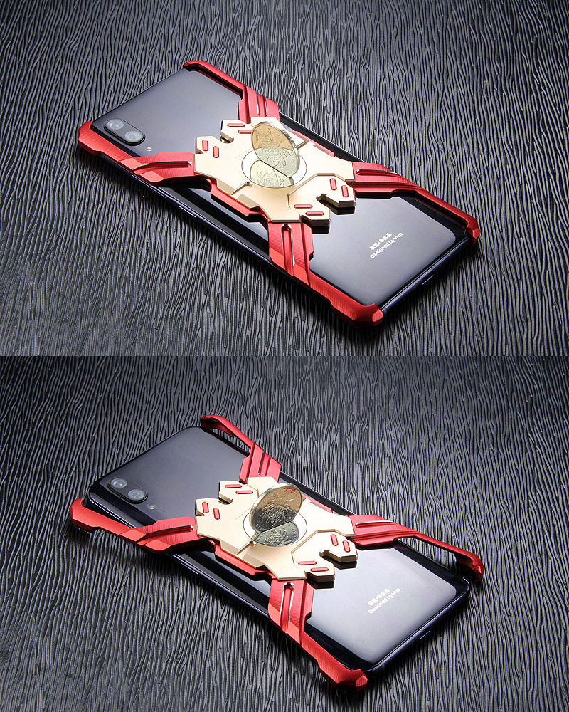 Kylin Armor Heroes Bracket Aluminum Metal Shell Case Cover for vivo X23