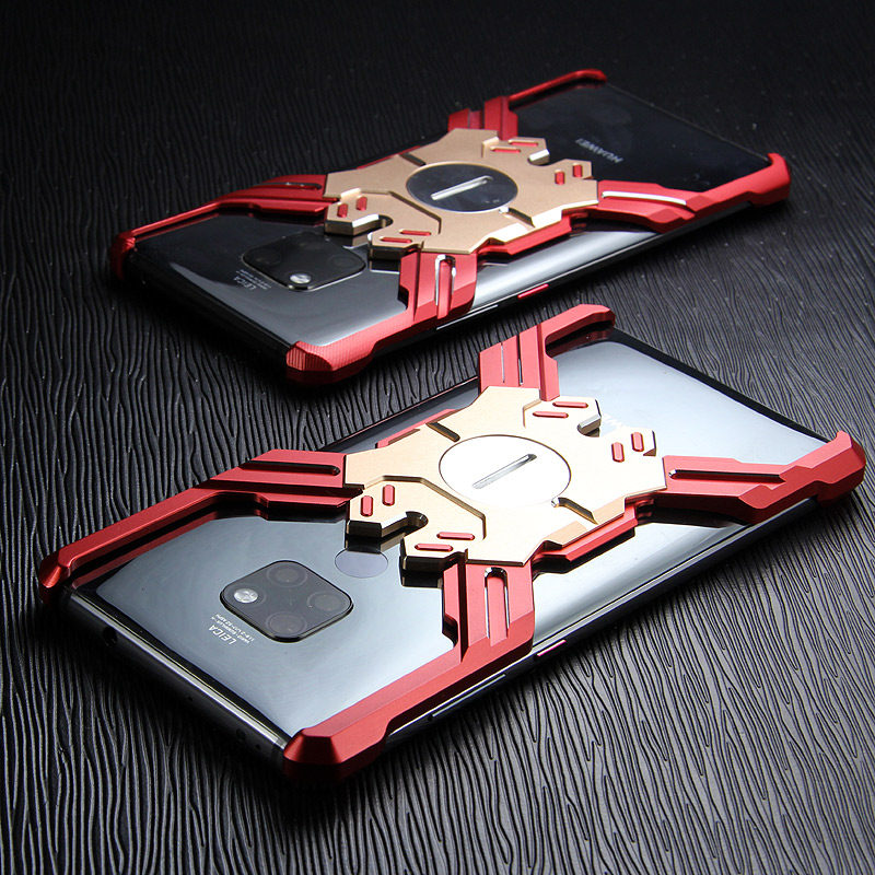 Kylin Armor Heroes Bracket Aluminum Metal Shell Case Cover for Huawei Mate 20 Pro & Huawei Mate 20