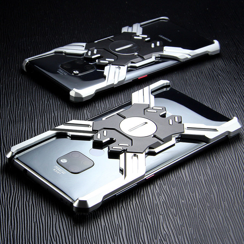 Kylin Armor Heroes Bracket Aluminum Metal Shell Case Cover for Huawei Mate 20 Pro & Huawei Mate 20