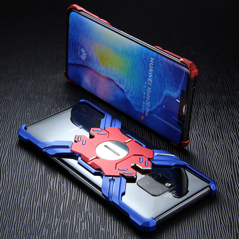 Kylin Armor Heroes Bracket Aluminum Metal Shell Case Cover for Huawei Mate 20 Pro & Huawei Mate 20