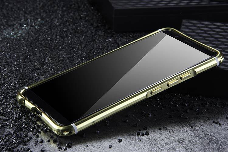 iy Rainbow Super Drop-proof Aluminum Metal Bumper Dazzle PC Back Cover Case for vivo X20
