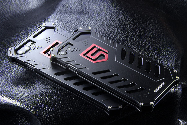 SEISMIK S-ONE Armor Man Shockproof Aluminum Shell Metal Case Cover for Apple iPhone 6S Plus/6 Plus & iPhone 6S/6