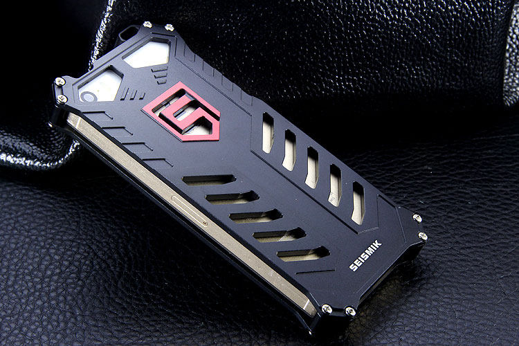 SEISMIK S-ONE Armor Man Shockproof Aluminum Shell Metal Case Cover for Apple iPhone SE/5S/5