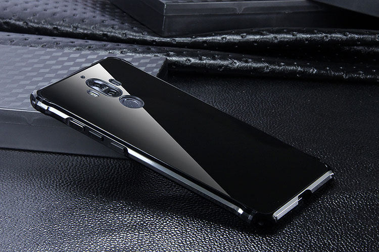 iy Rainbow Aluminum Metal Bumper Dazzle PC Back Cover Case for Huawei Mate 9 & Huawei Mate 9 Pro & Huawei Mate 9 Porsche Design