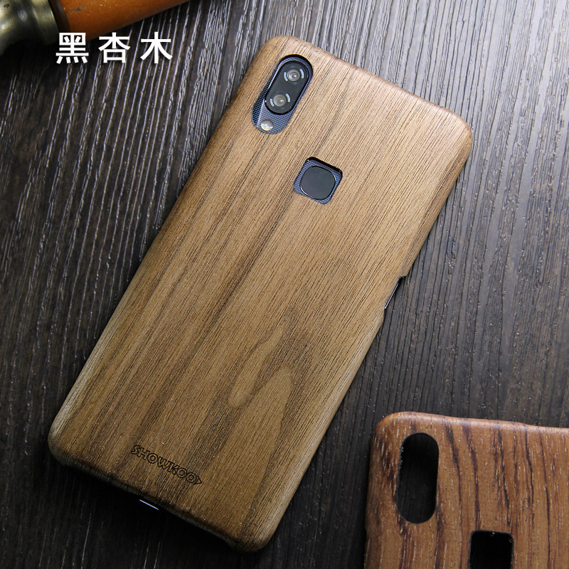 SHOWKOO Kevlar Natural Wood Ultra Slim Case Cover for vivo NEX S & vivo NEX A