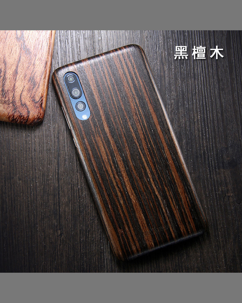 SHOWKOO Kevlar Natural Wood Ultra Slim Case Cover for Huawei P20 & Huawei P20 Pro