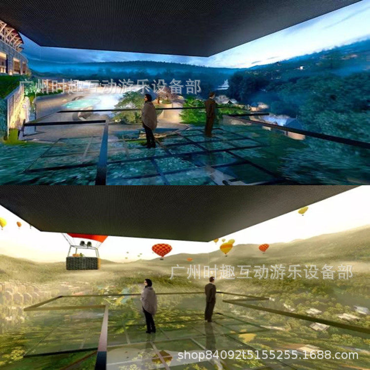 CAVE沉浸式裸眼3D全息投影AR互动墙面，带你走进未来科技的奇幻世界！-AR设备-淘宝好物网