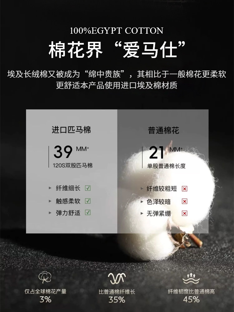 High-End 100S Egyptian Long-Staple Cotton Duvet Cover, Pure Cotton, All-Cotton, Anti-Mite Four-Piece Bedding Set, 2024 New Model, Fitted Sheet a