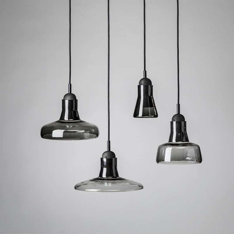 JUHANGHOU SIGHT RESERVE BUILLED LED CREASE Glass Shadow Chandra LED