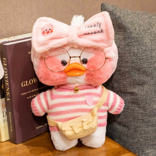 B.Duck, белая плюшевая игрушка, кукла, популярно в интернете, утка, подарок на день рождения