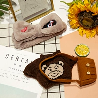 Douyin Hair Band+Bype Bade Hair Band+коричневая сумка