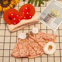 Заколка для волос с бантиком, повязка на голову, юбка, клубника