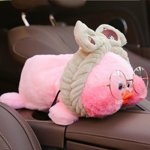 Домашние милые плюшевые мультяшные салфетки для авто с гиалуроновой кислотой