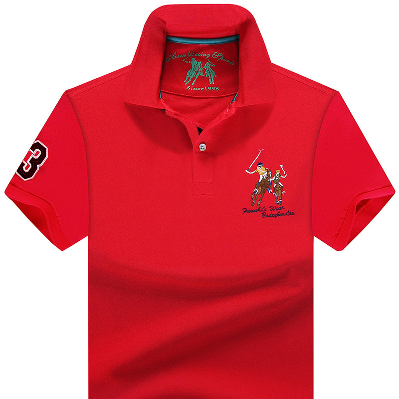 2026 Short-Sleeve T-Shirt for Men, Plus Size, Brand Polo Shirt, Loose Fit, Red, Zodiac Year, Guangzhou Polo Shirt 2026 Short-Sleeve T-Shirt for Men, Plus Size, Brand Polo Shirt, Loose Fit, Red, Zodiac Year, Guangzhou Polo Shirt