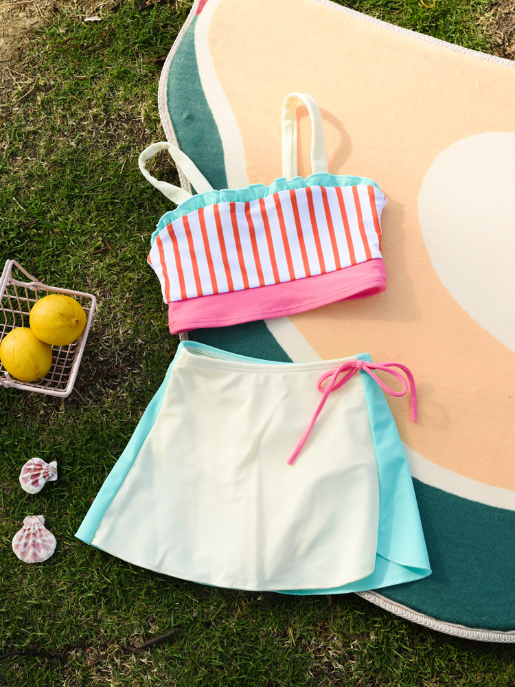 Adore 2020 new two-piece skirt sweet little princess children's foreign school tide baby children's swimsuit 3-9 years old