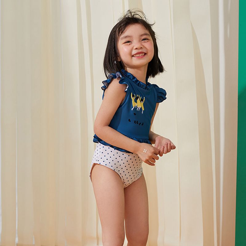 Adore girls swimsuit 2021 new one-piece children's swimsuit cute baby swimsuit medium and large children's swimsuit