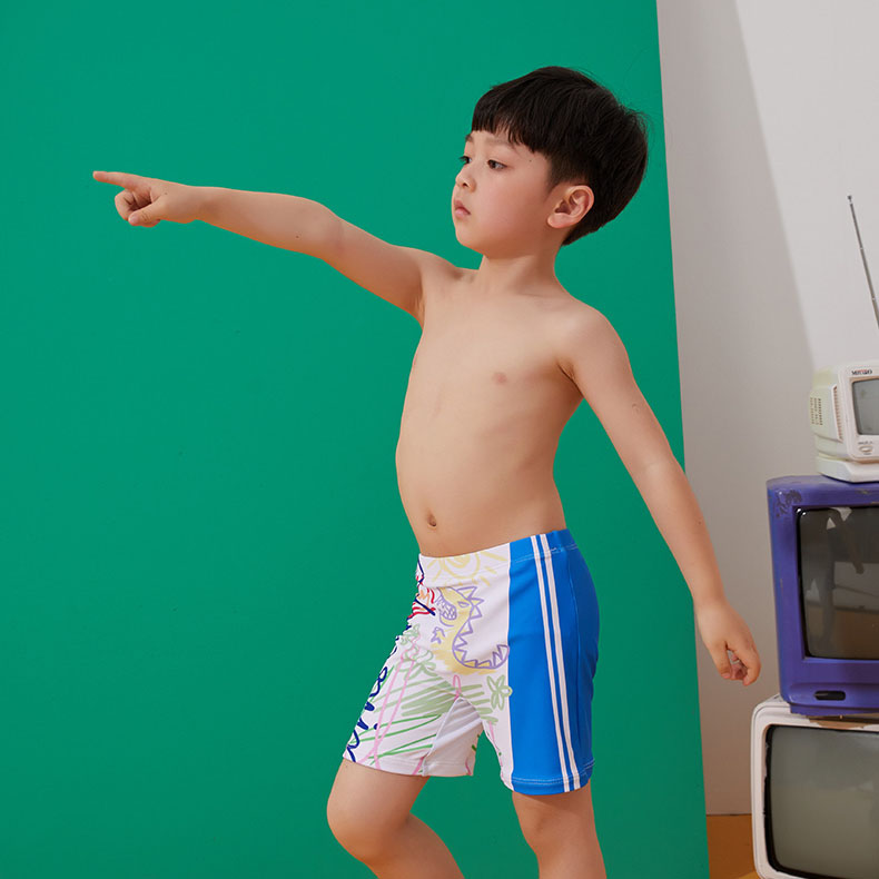 Love Doll 2021 New children's bathing suit boy baby dinosaur swimming trunks CUHK boy spa swimsuit
