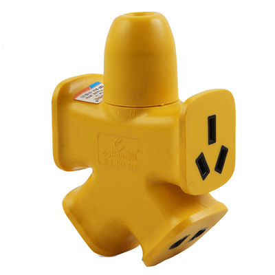 High power plant socket drops and drags the outlet extension line without line anti-fall power plug