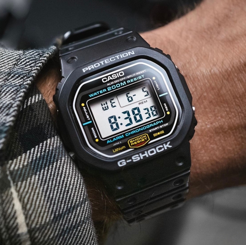 Casio G-Shock 5600 Series Initial D Black Warrior Sports Watch Dw-5600 Casio G-Shock 5600 Series Initial D Black Warrior Sports Watch Dw-5600