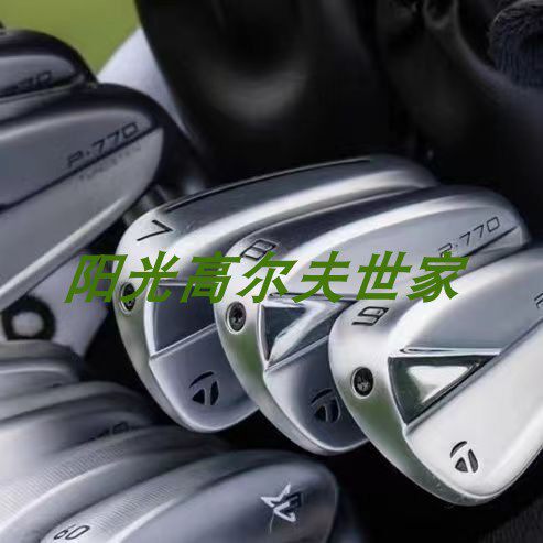 ไม้กอล์ฟผู้ชาย ชุดเหล็ก P770 รุ่นที่สี่ รุ่นปี 2023 ให้ความผิดพลาดสูง เล่นระยะไกล ดีไซน์แบบครึ่งใบมีด จัดส่งฟรี