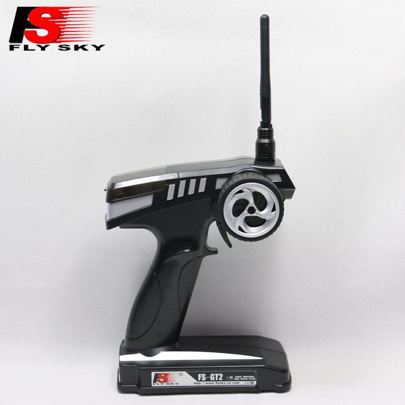 (FS-GT2)FUSS FLYSKY suitable vehicle and ship model 2-channel transmitter remote control with receiver GR3E entry