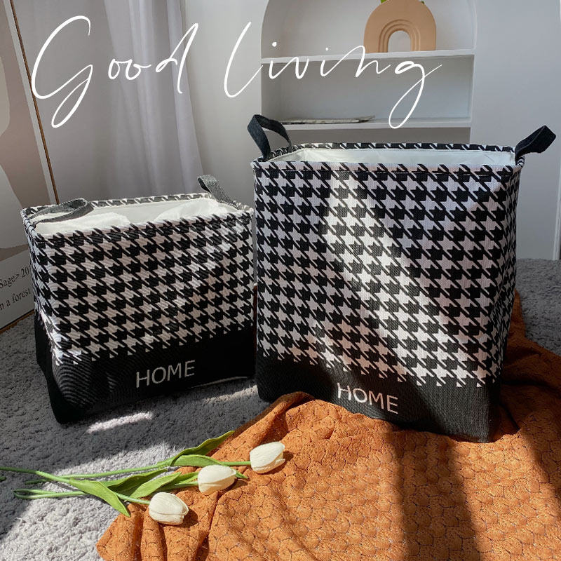 Nordic Thousand Bird Grow Dirty Laundry Basket of Dirty Laundry Basket Clothes Containing baskets Home Dirty Laundry Barrel Large Size Folding Fabric