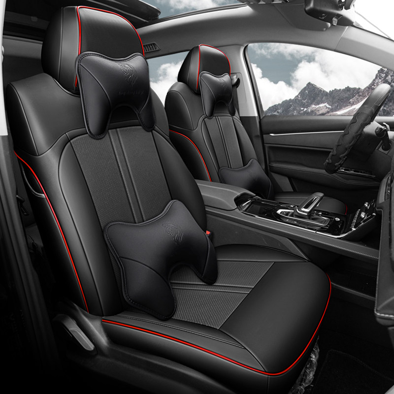 20 new Wuling Capgemini special car seat cover surrounded by high-grade simulation leather car cushion cover four seasons universal