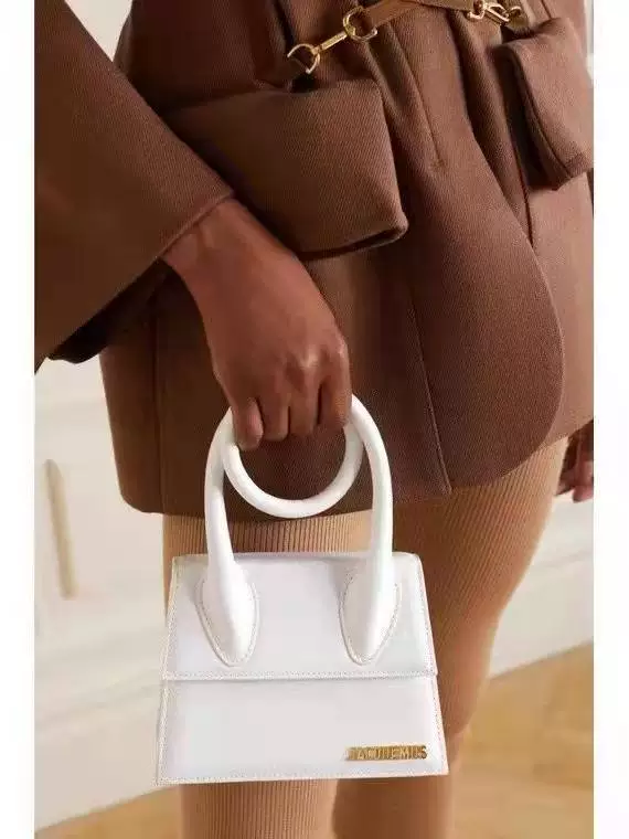 Small blue shoulder bag