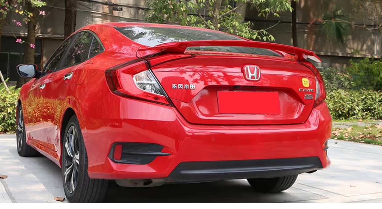 Honda thế hệ thứ mười Civic đuôi mới civic gió chuyên dụng wing xe tail wing miễn phí đấm wing lossless sửa đổi