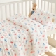 Sen mềm dệt kim cotton chăn trẻ em đơn mảnh mẫu giáo bé 1,2m 1,5m giường trẻ em chăn - Quilt Covers