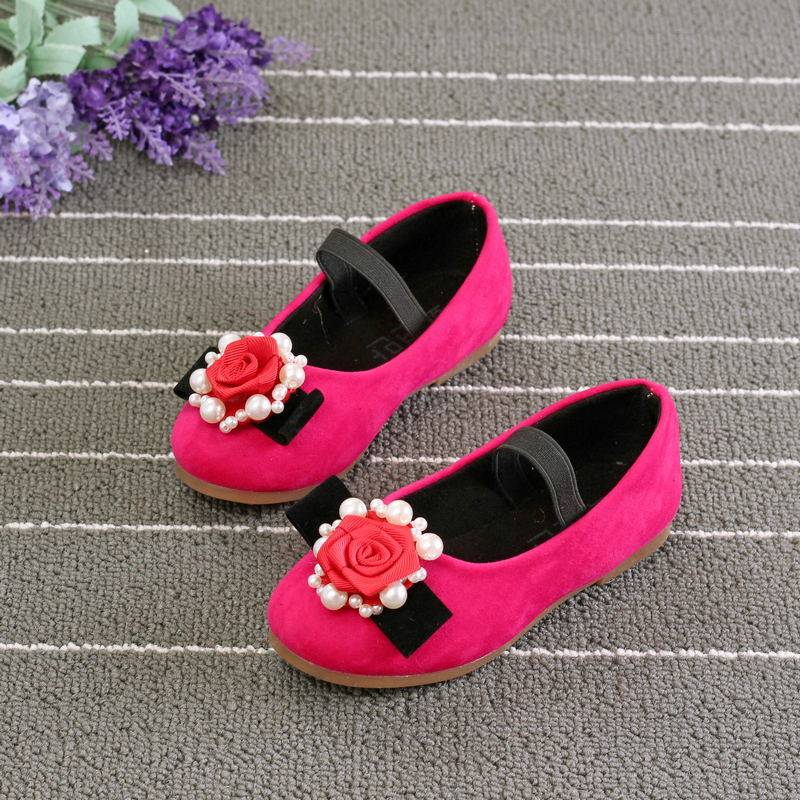 Chaussures enfants en suède ronde pour printemps - semelle tendon - Ref 1023960 Image 12