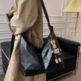 Вместительная и большая полиуретановая ретро брендовая сумка через плечо, сумка на одно плечо