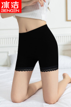 Moder's safety pants are fortified by the summer high-waist lace side fuse pants thinner elastic force and thin bottom shorts