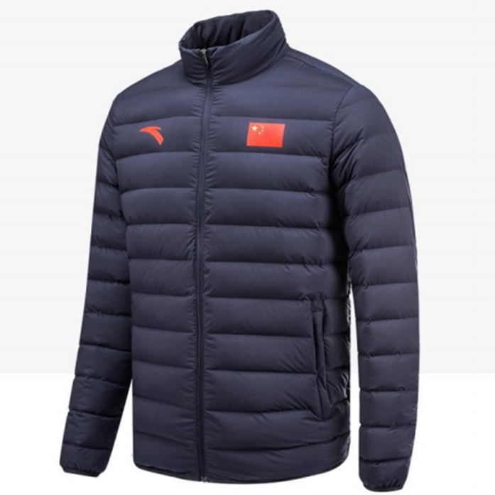 ANTA Anta Scooter Sponsoring National Team Sports Down Clothes 2018 Autumn Winter New Light Thin Down Wear Thin Coat