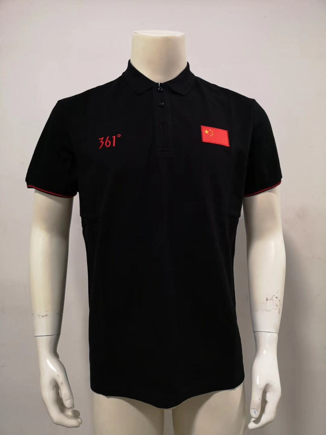 361-degree sport short T2019 Sponsored national team new short sleeve POLO shirt fashion sports short sleeve POLO shirt