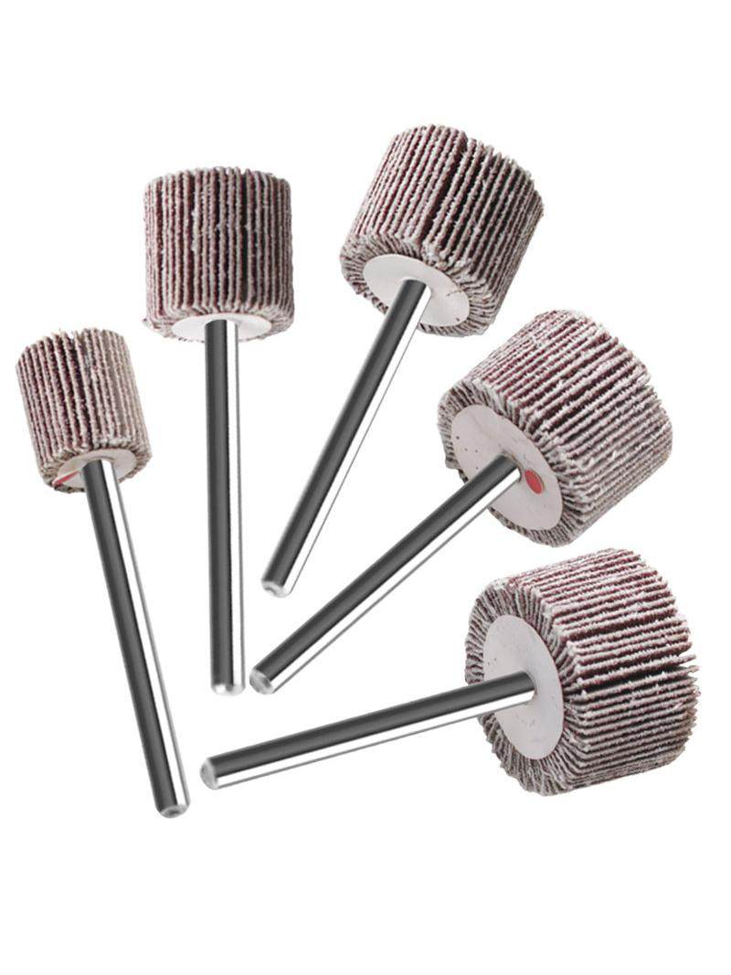 Extended Handle Flap Wheel Abrasive Disc with a 65mm Long Handle for Electric and Air Grinders, Suitable for Deep Hole Grinding and Polishing