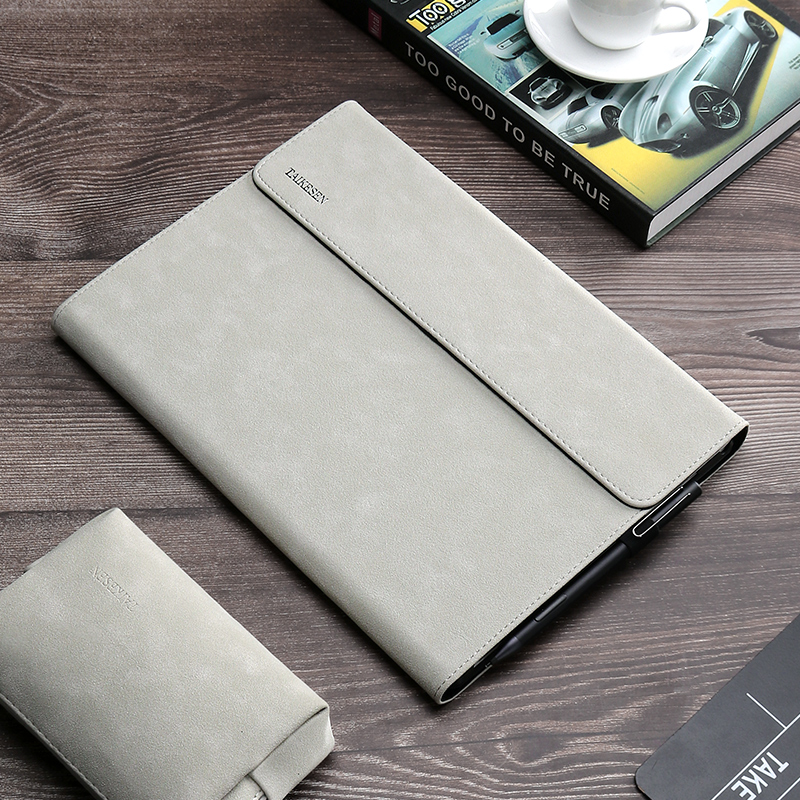 Protective sleeve suitable for Microsoft flat pro7 7 computer bag surface pro4 5 6 liner bag go2 3 new bracket 12 3 inch male and female leather cover 12 protection