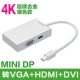 Mini switch dp HDMI / VGA / DVI Chuyển đổi máy chiếu của Apple Thunderbolt macbook pro / không khí bề mặt kết nối Truyền hình Microsoft bộ chuyển đổi máy tính xách tay mac - Phụ kiện máy tính xách tay bao đựng macbook