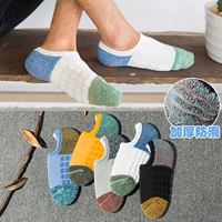 Vớ nam vớ vớ Tất vớ nam vớ cotton khử mùi mồ hôi cộng với nhung thấp để giúp khăn thể thao vớ mùa thu đông tất  cao cổ