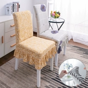 Ghế bọc nhà đàn hồi dính liền bàn ăn khách sạn và ghế trở lại hiện đại tối giản vải châu Âu bọc ghế phân