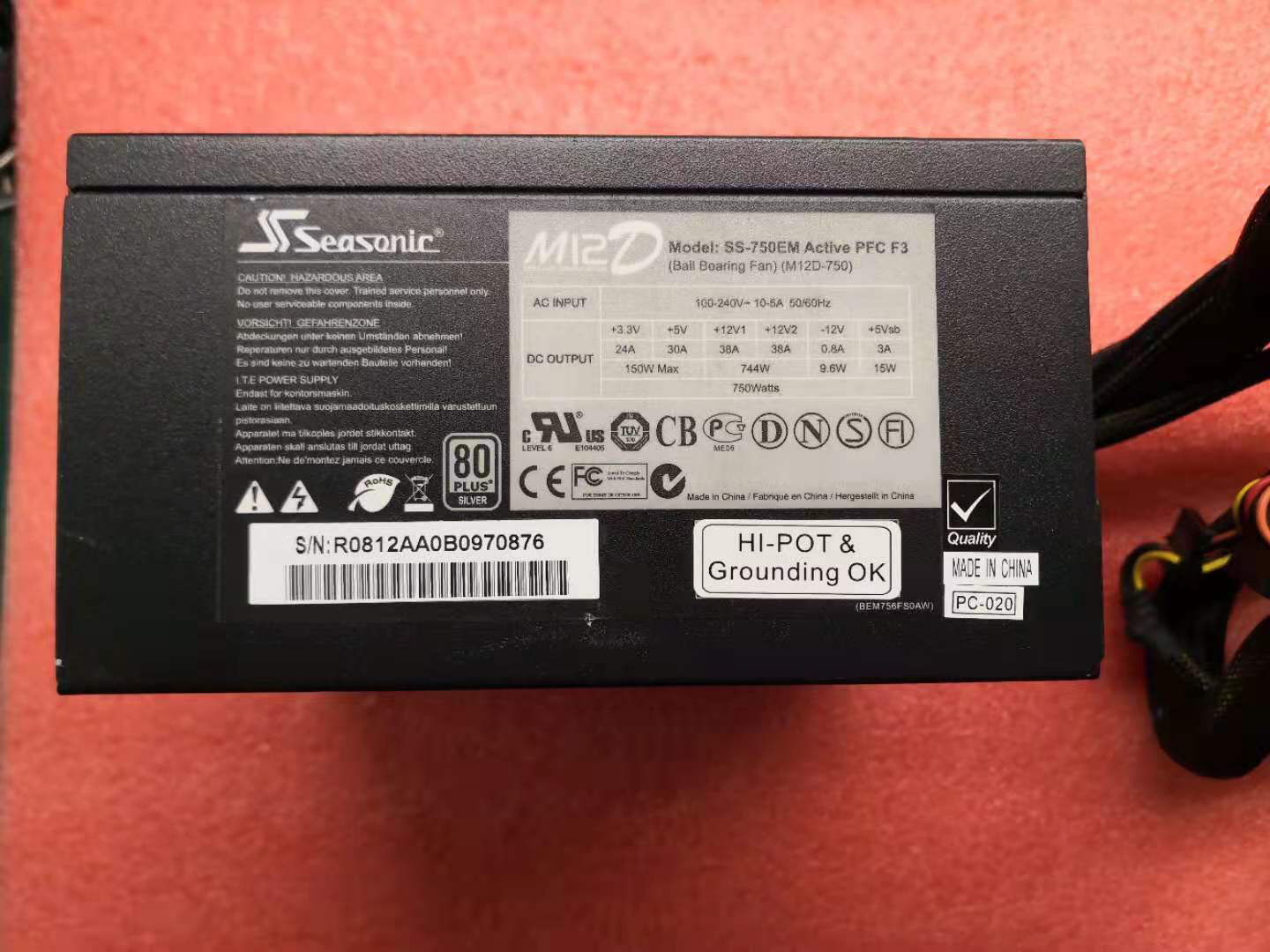 Original Haiyun desktop computer power supply 300W 400W 450W 500 550W 600W 700W 800W power supply